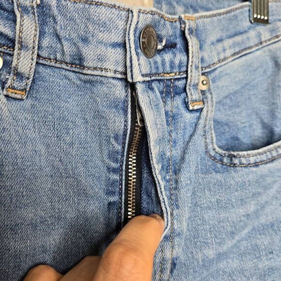 Everlane The Cheeky Jean High Rise Straight Leg Size 26 Crop - Picture 4 of 10